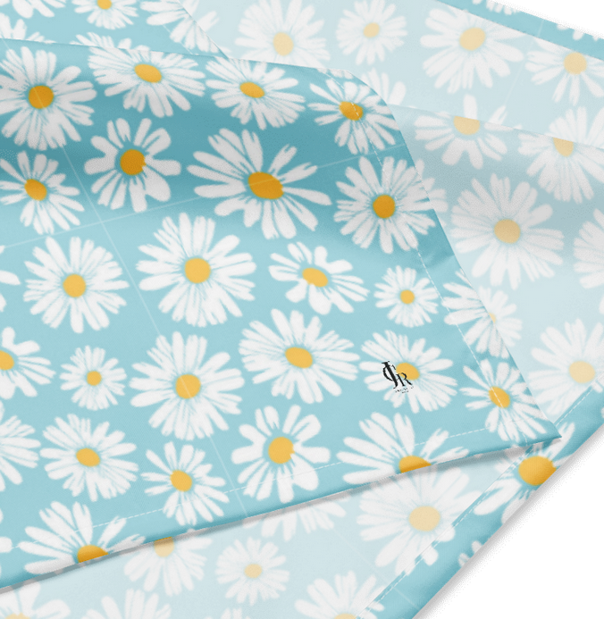 JCR® Daisies All-over print bandana