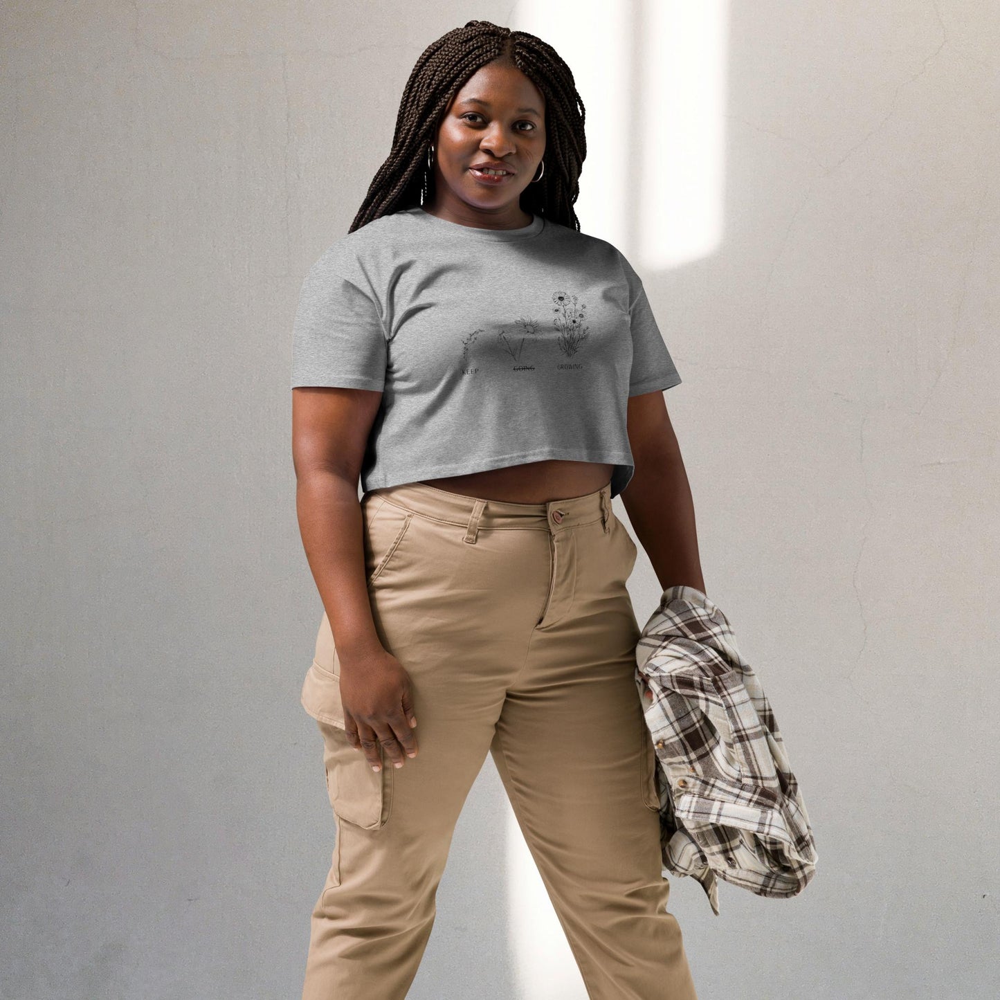 Keep ̶G̶o̶i̶n̶g̶ Growing Crop Top