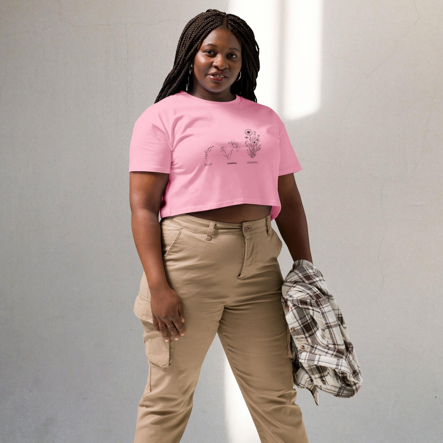 Keep ̶G̶o̶i̶n̶g̶ Growing Crop Top