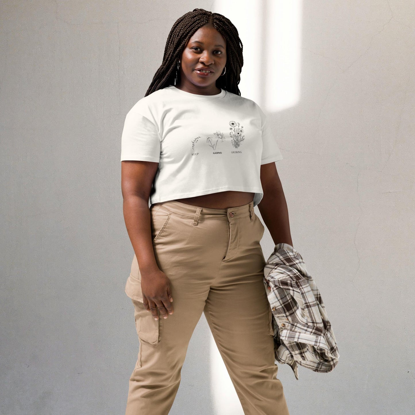 Keep ̶G̶o̶i̶n̶g̶ Growing Crop Top