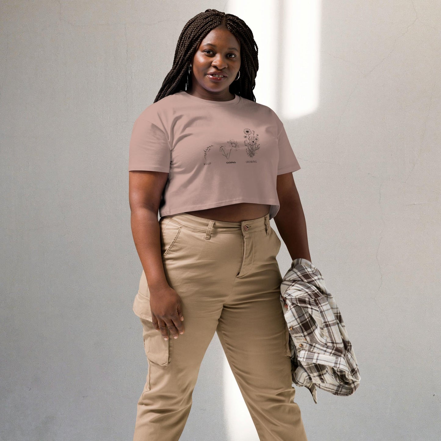Keep ̶G̶o̶i̶n̶g̶ Growing Crop Top