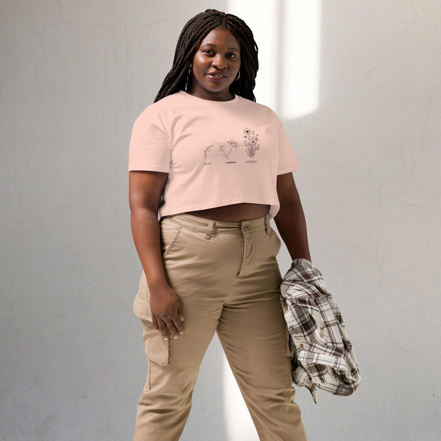 Keep ̶G̶o̶i̶n̶g̶ Growing Crop Top