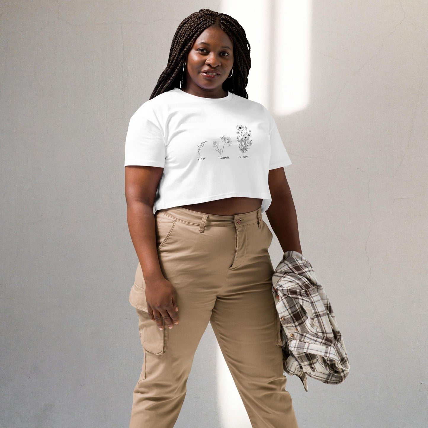 Keep ̶G̶o̶i̶n̶g̶ Growing Crop Top
