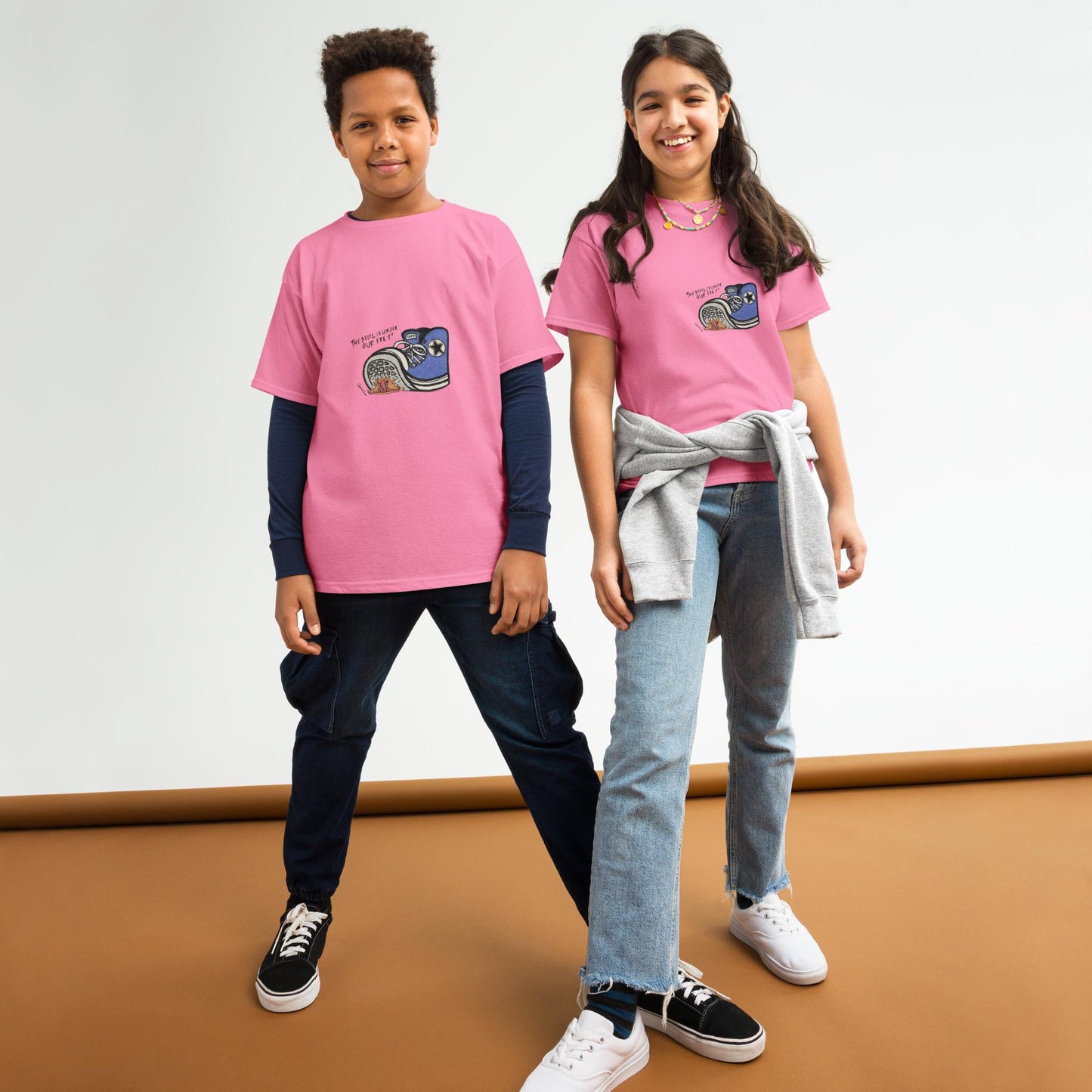 Youth T-Shirt, The Devil Is Under Our Feet | Youth Classic Tee