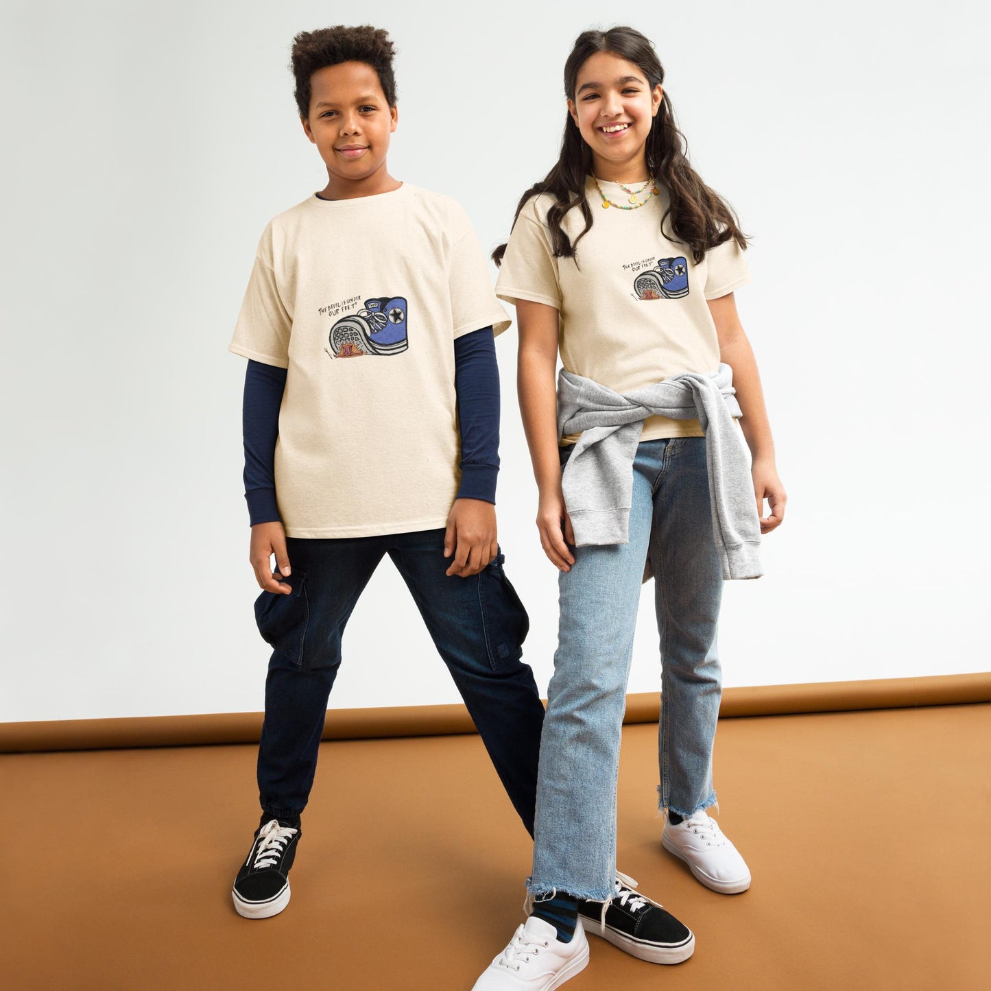Youth T-Shirt, The Devil Is Under Our Feet | Youth Classic Tee