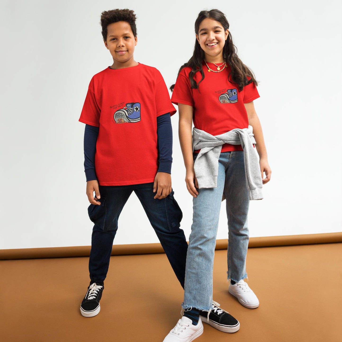 Youth T-Shirt, The Devil Is Under Our Feet | Youth Classic Tee