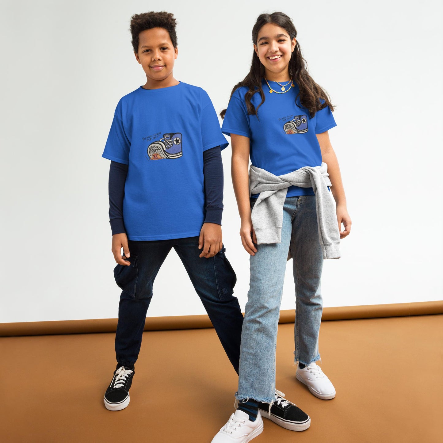 Youth T-Shirt, The Devil Is Under Our Feet | Youth Classic Tee
