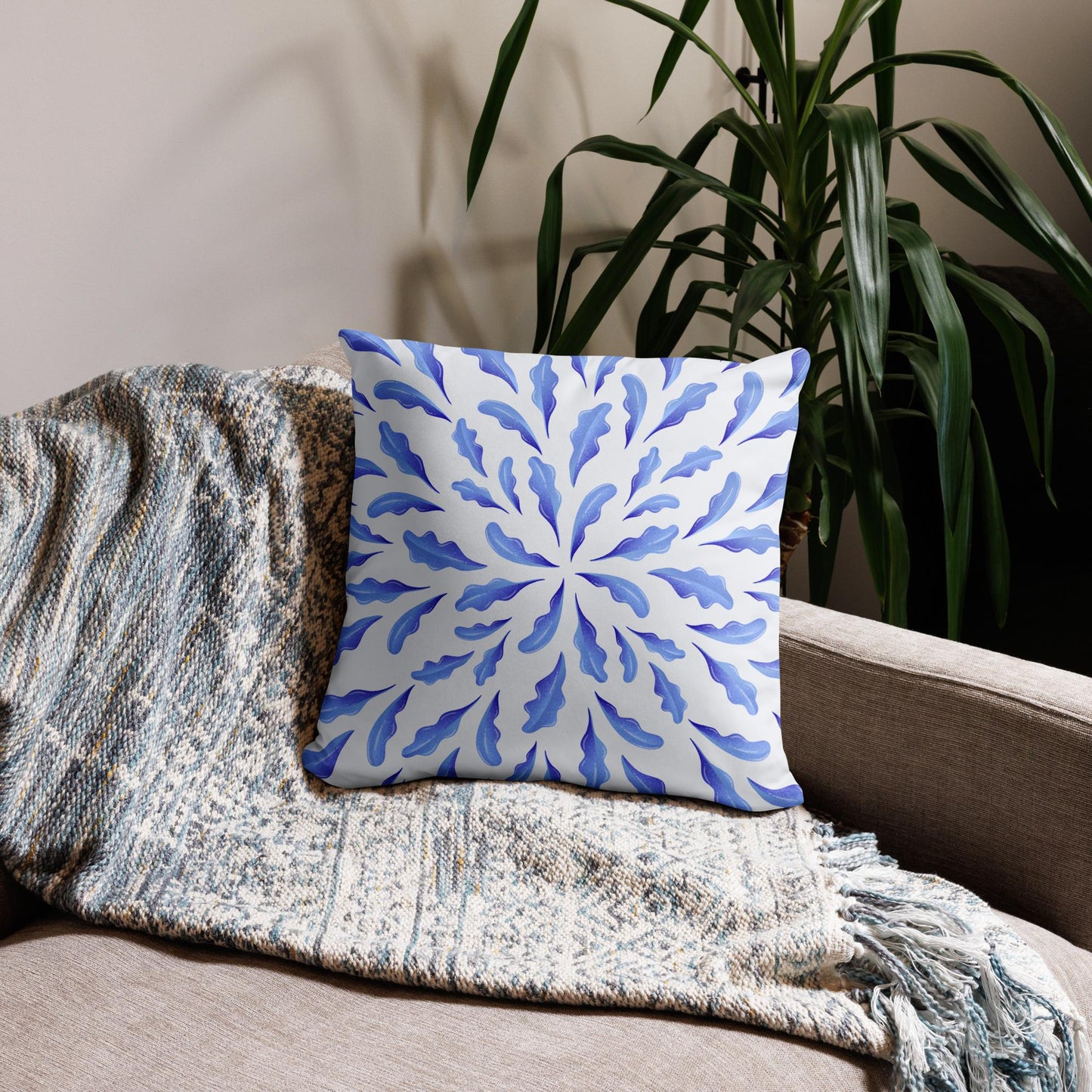 JCR® Abstract Floral Basic Pillow