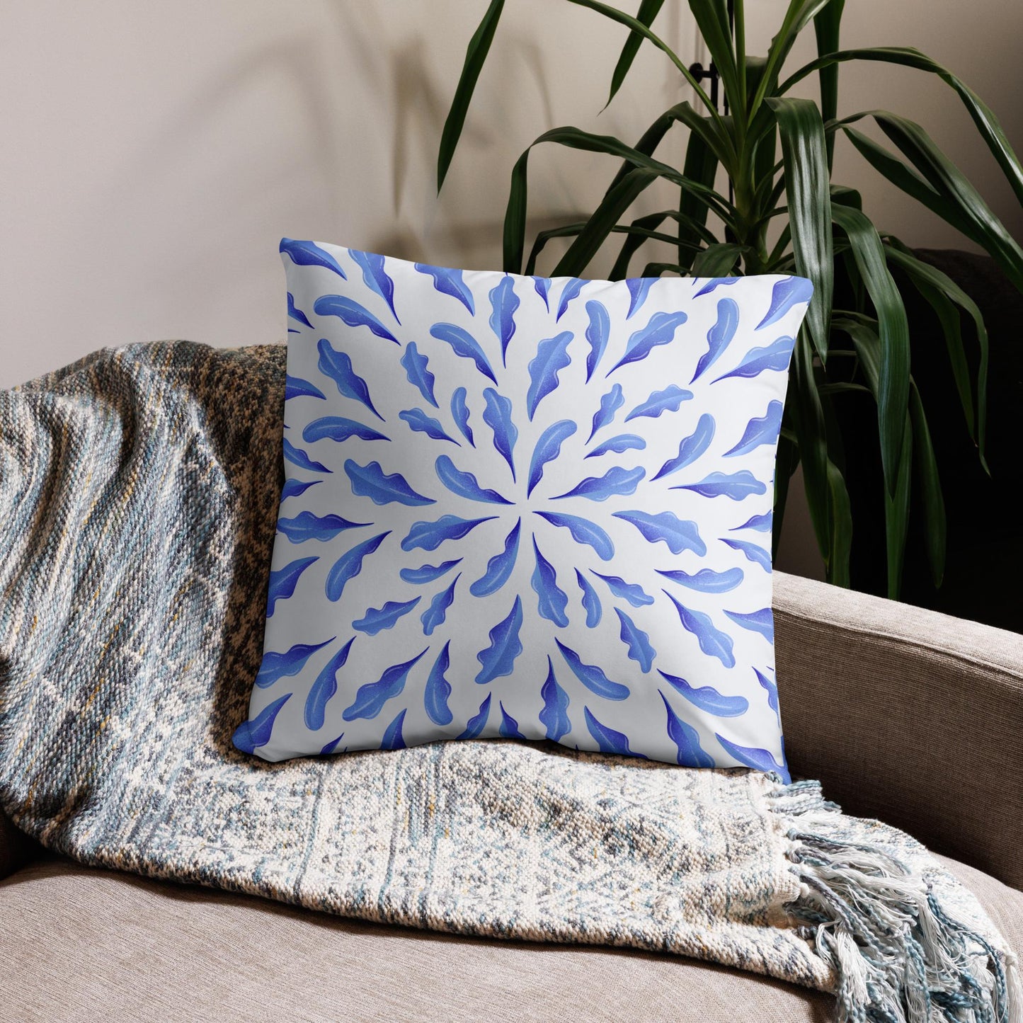 JCR® Abstract Floral Basic Pillow