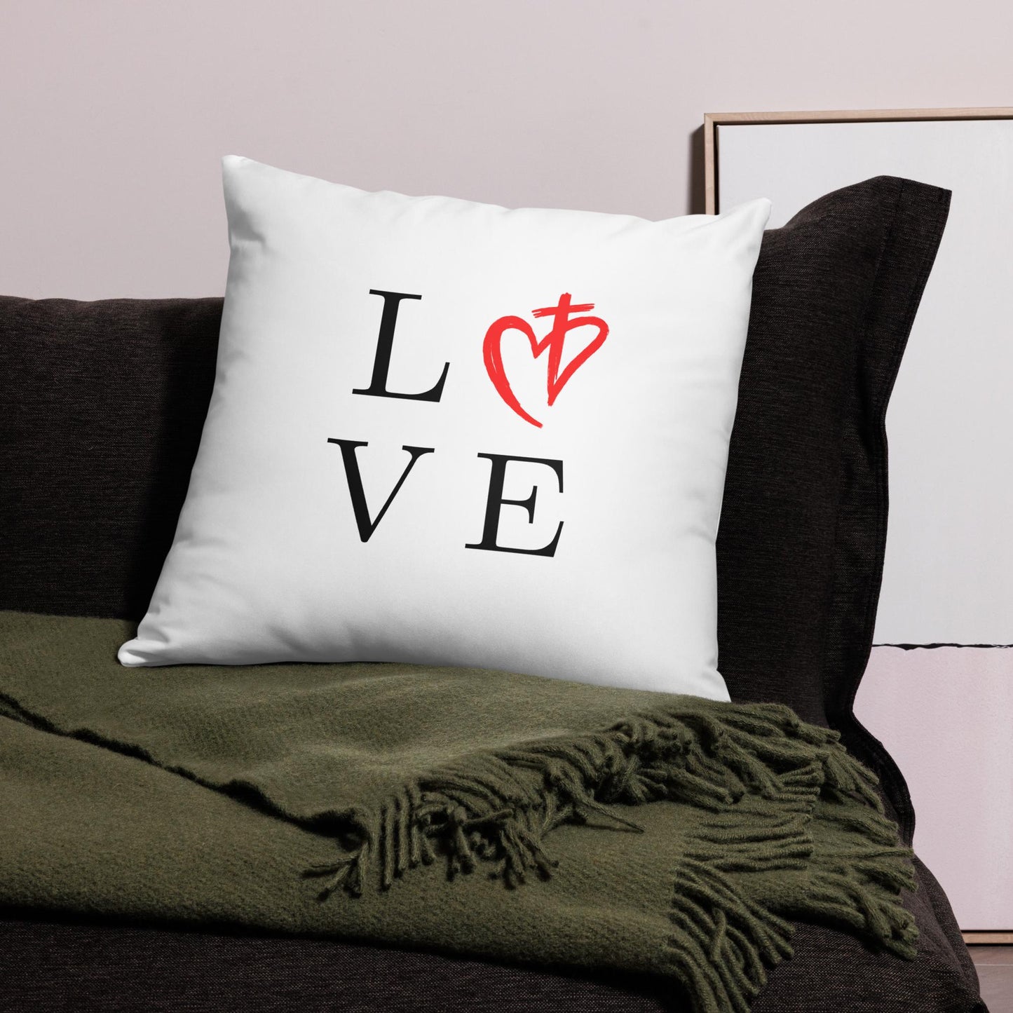 JCR® Faith & Love Home Basic Pillow