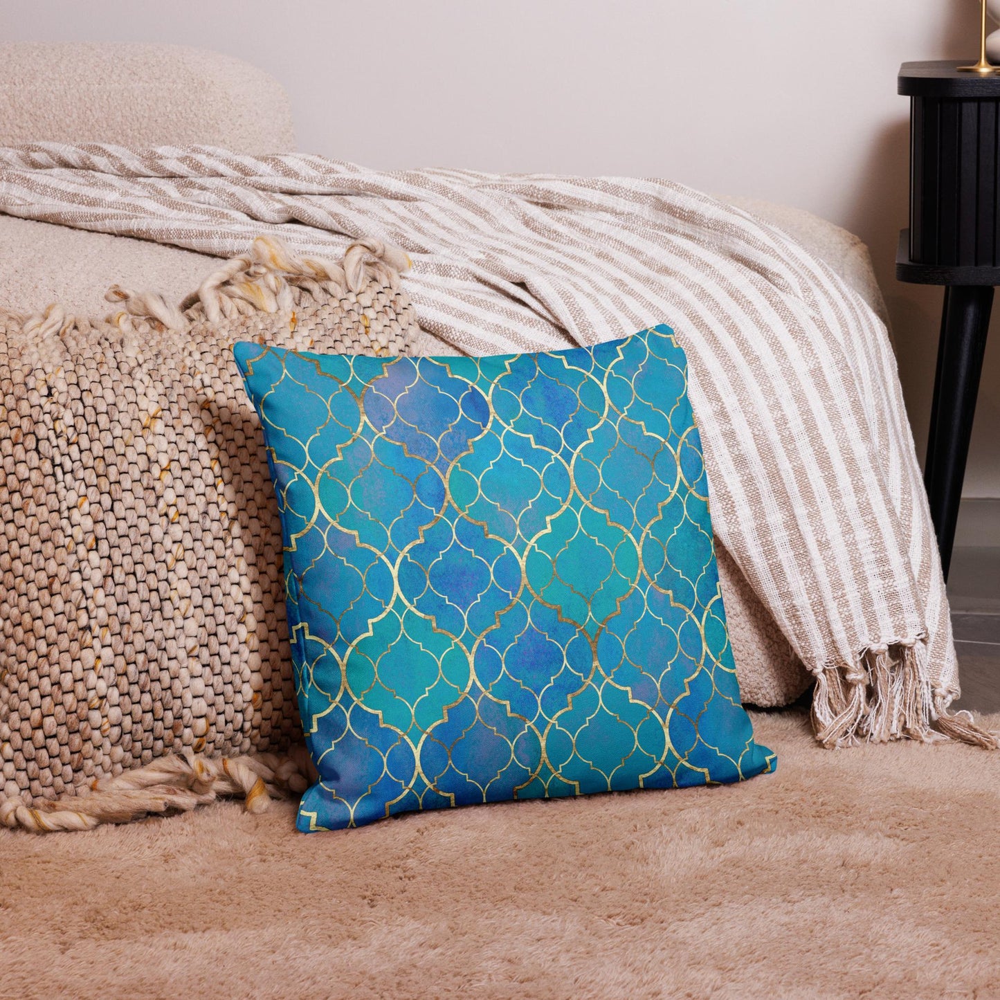 JCR® Gold & Blue Premium Pillow