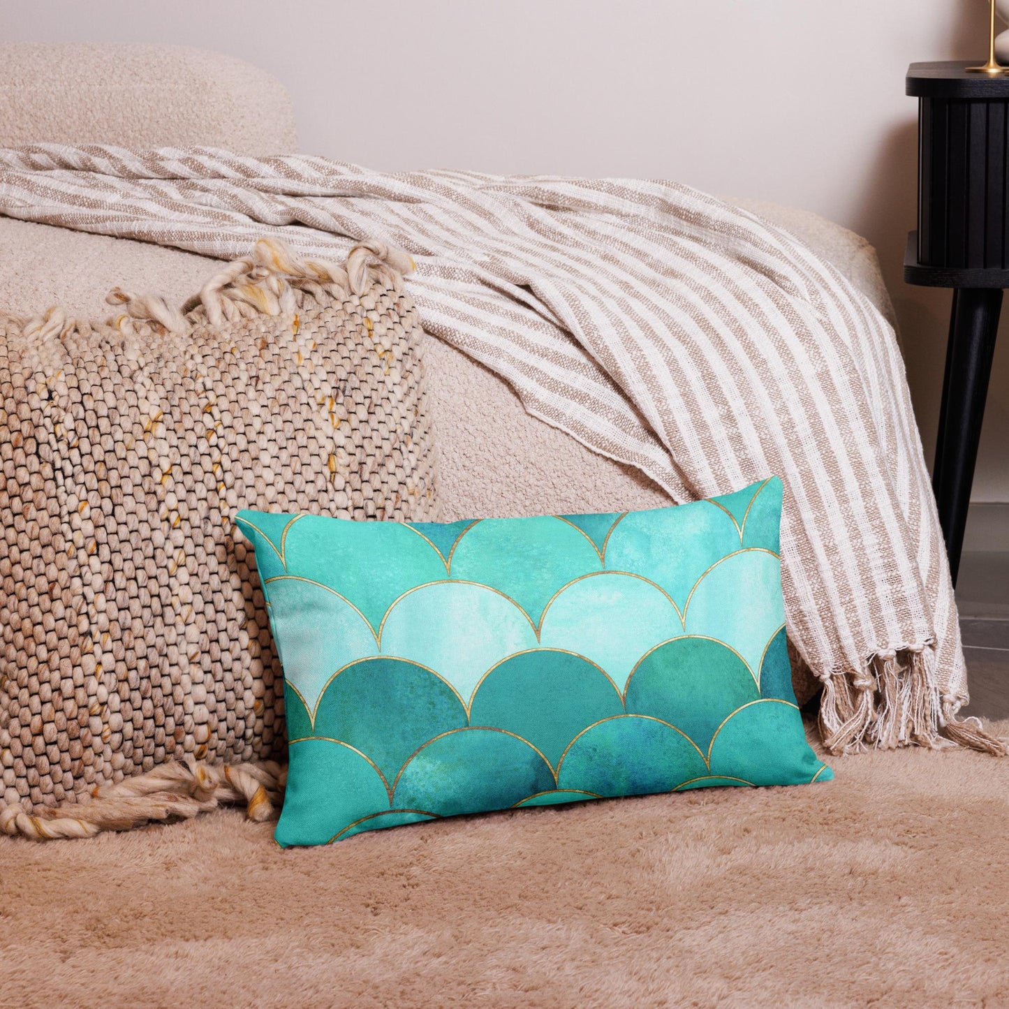 JCR® Ocean Gold Scale Premium Pillow