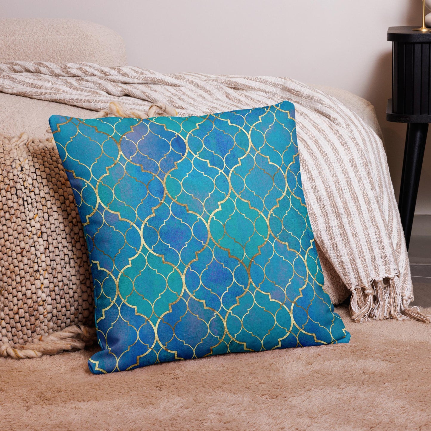 JCR® Gold & Blue Premium Pillow