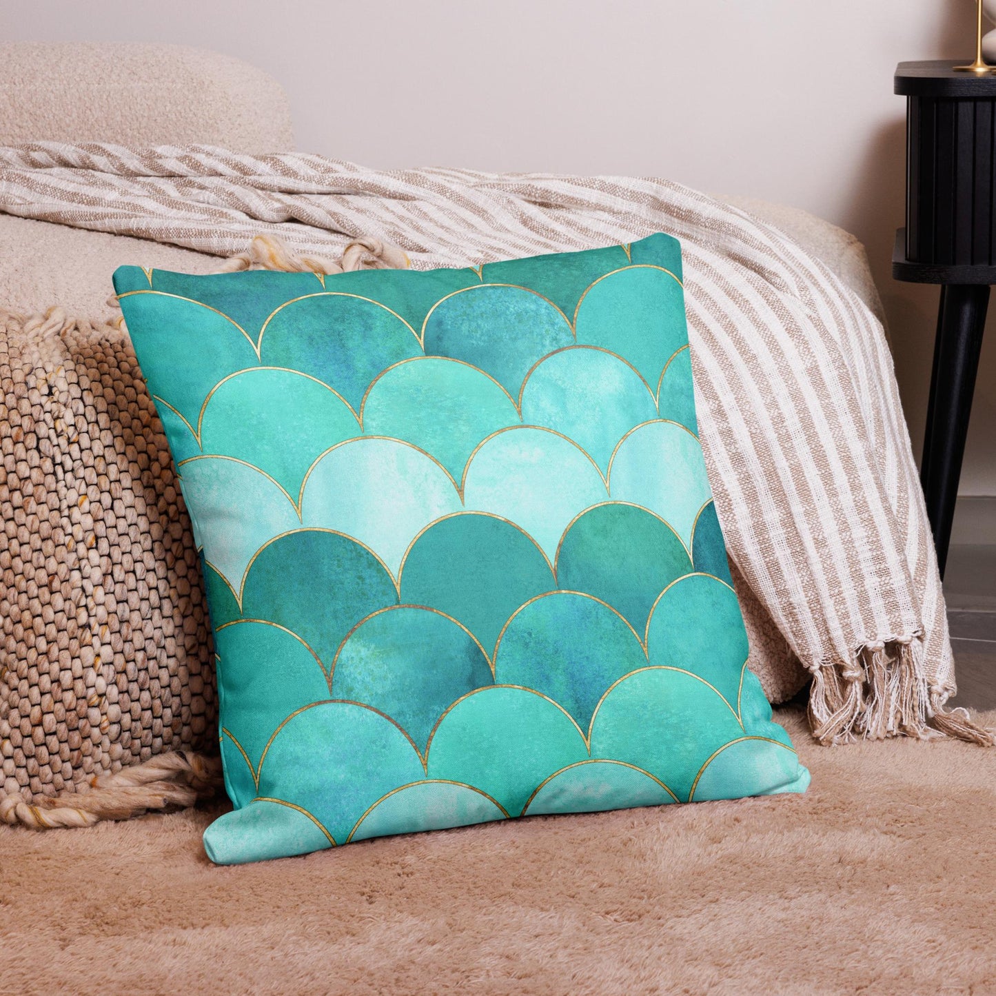 JCR® Ocean Gold Scale Premium Pillow