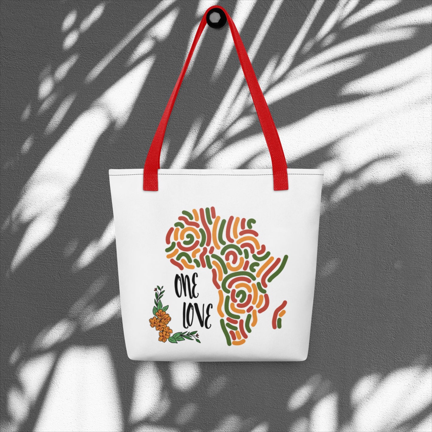 African Women One Love Tote Bag, Shoulder Bag, Handbag For Shopping