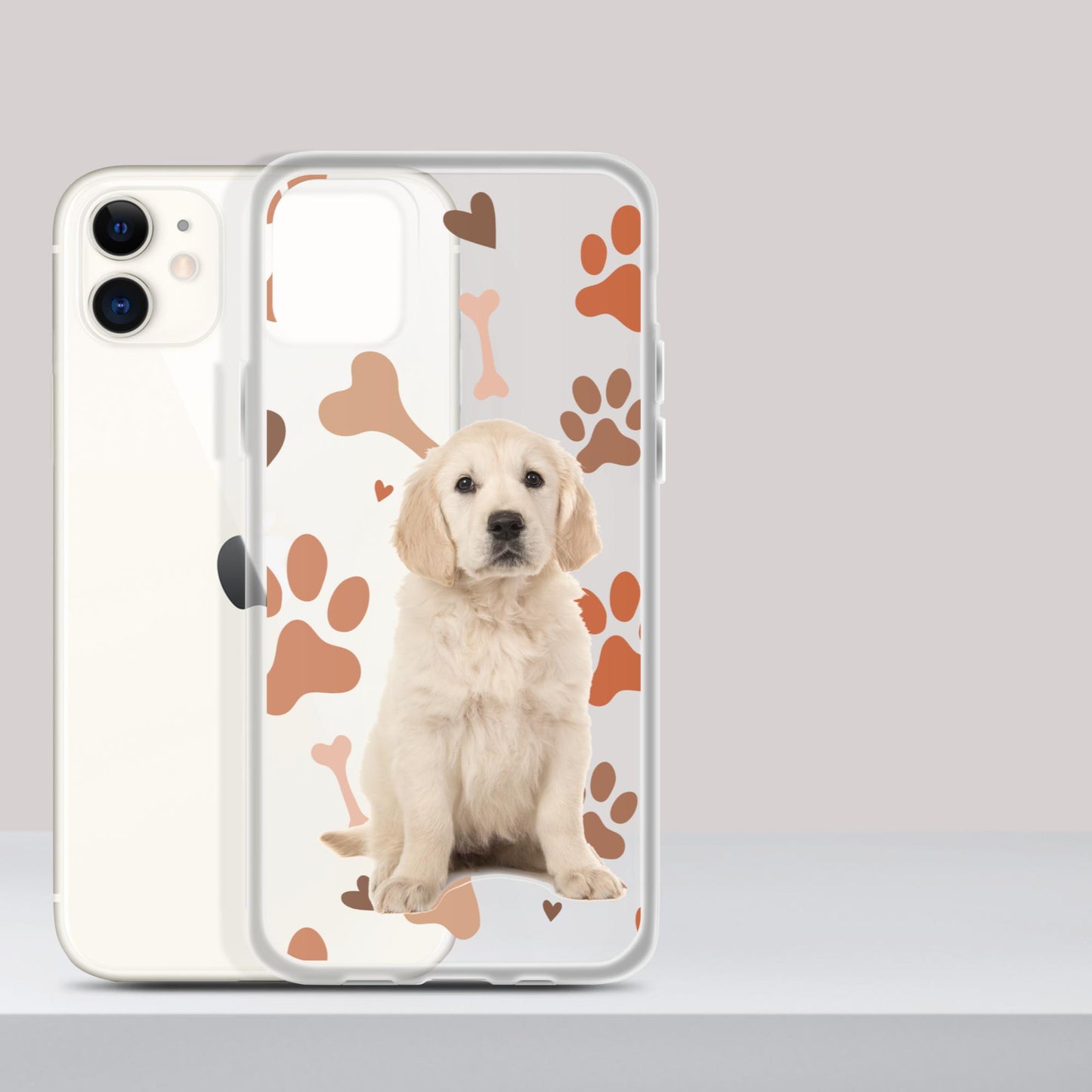 Golden Retriever Dog Clear Case for iPhone®