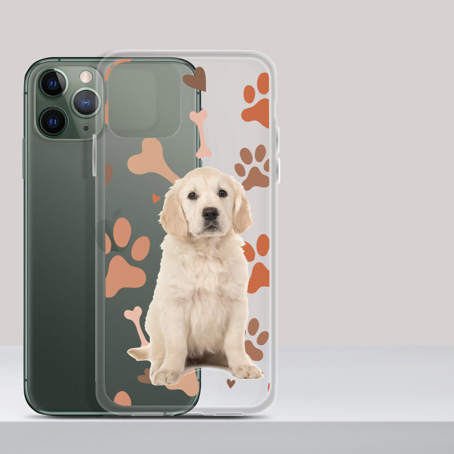 Golden Retriever Dog Clear Case for iPhone®