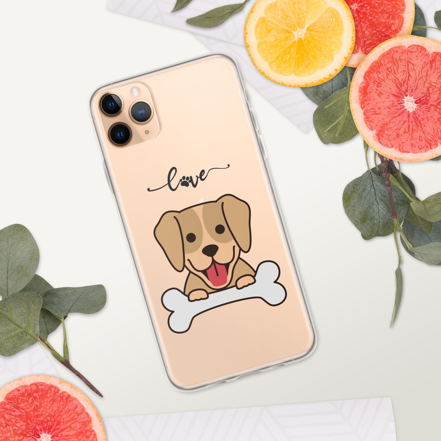 Dog Lover Clear Case for iPhone®