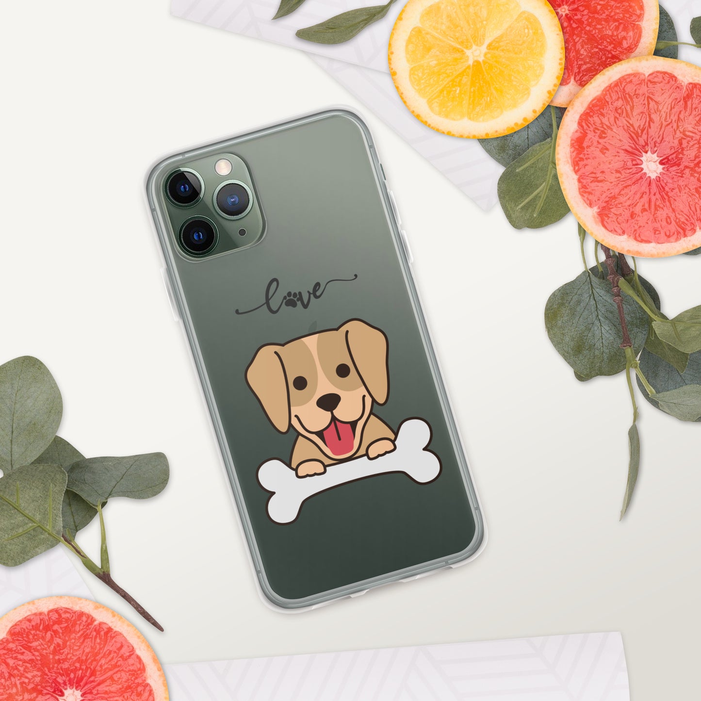 Dog Lover Clear Case for iPhone®