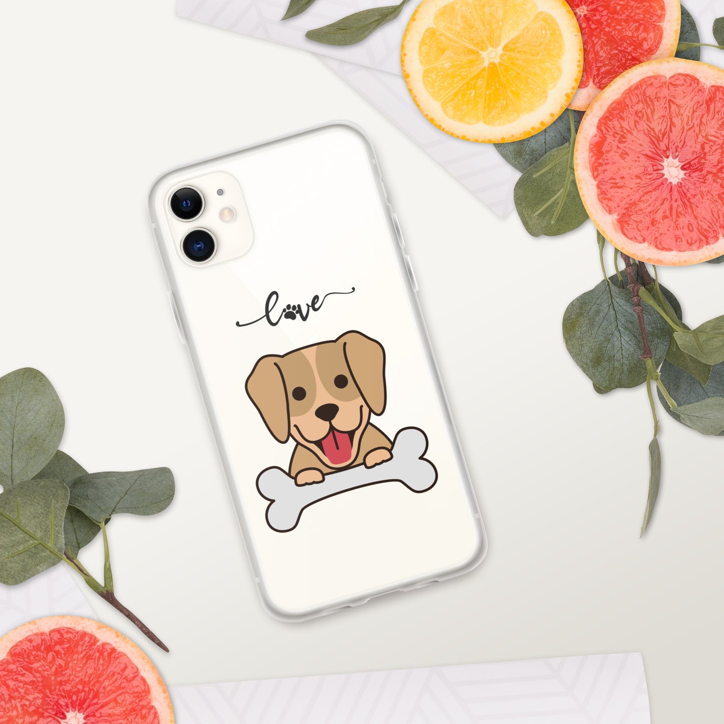 Dog Lover Clear Case for iPhone®