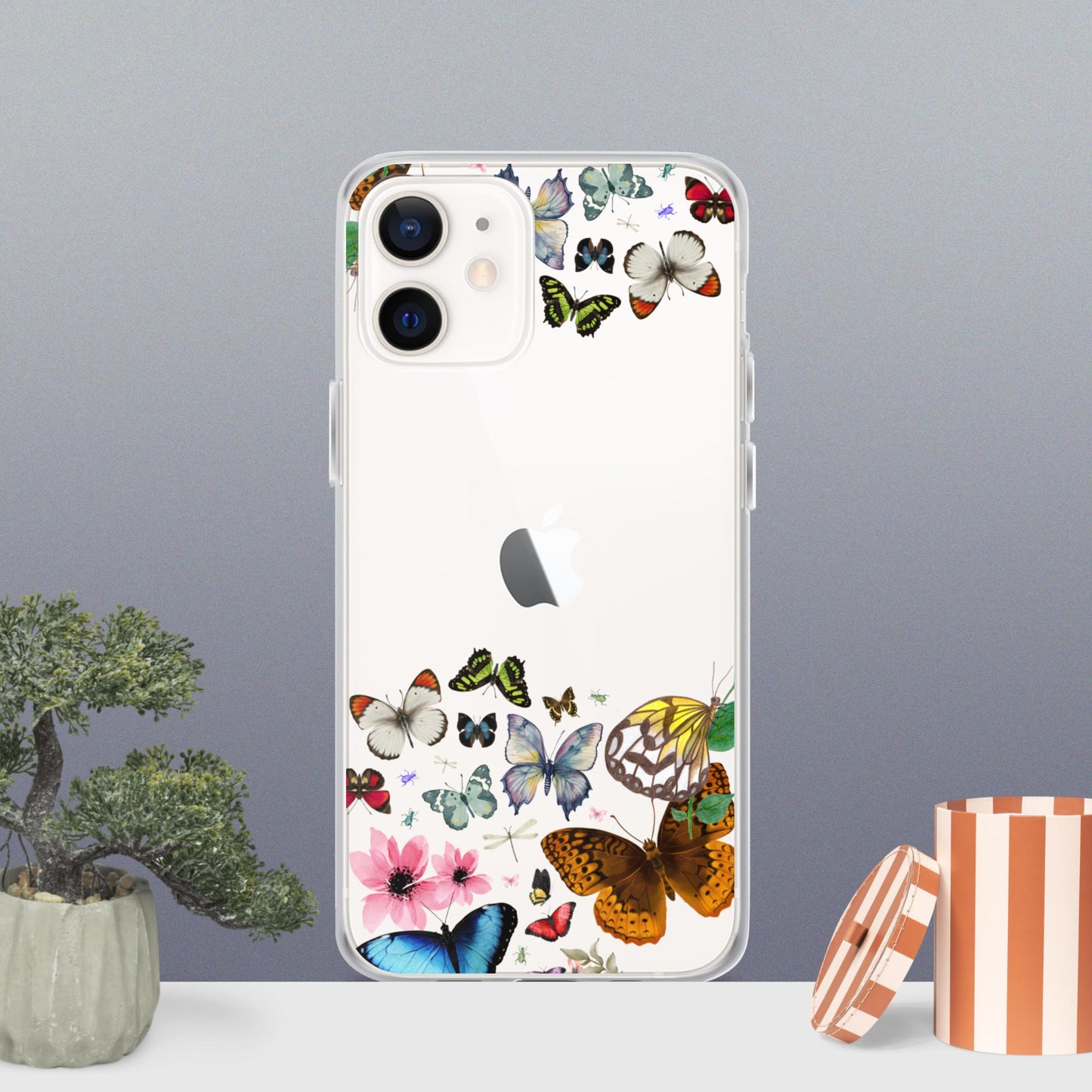 Women's Butterfly Clear Case for iPhone®