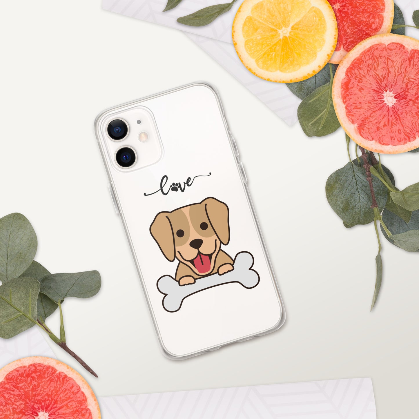 Dog Lover Clear Case for iPhone®