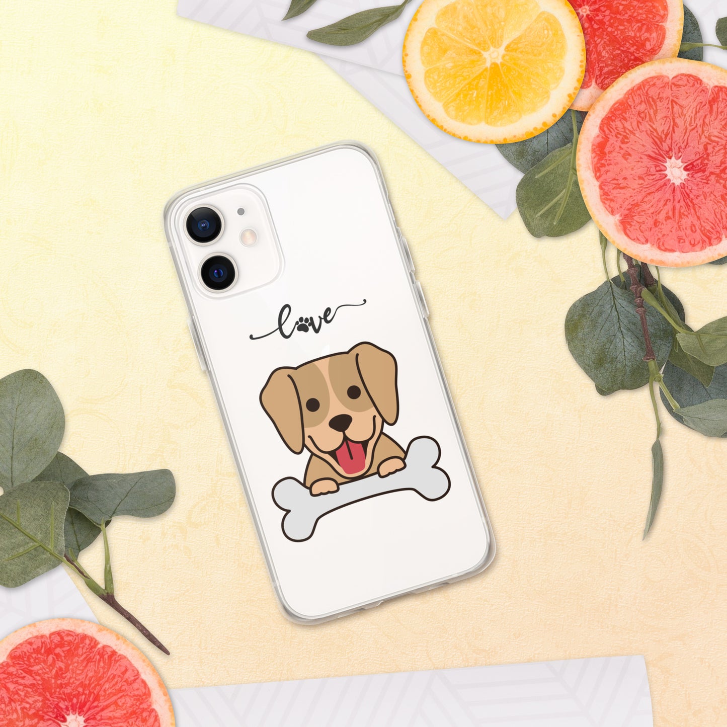 Dog Lover Clear Case for iPhone®