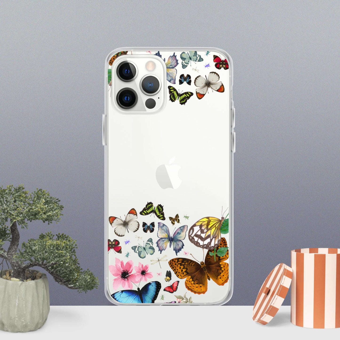 Women's Butterfly Clear Case for iPhone®