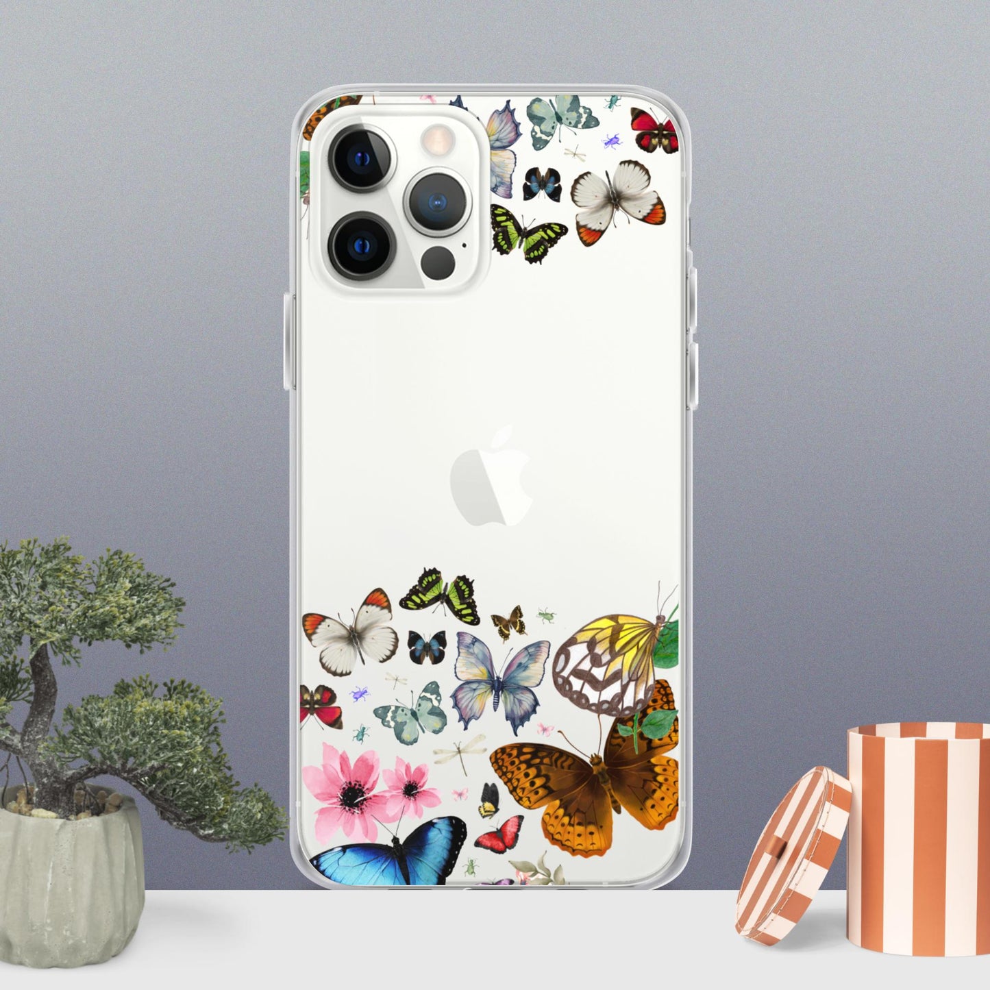 Women's Butterfly Clear Case for iPhone®