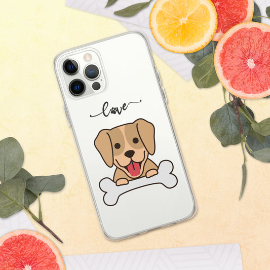 Dog Lover Clear Case for iPhone®