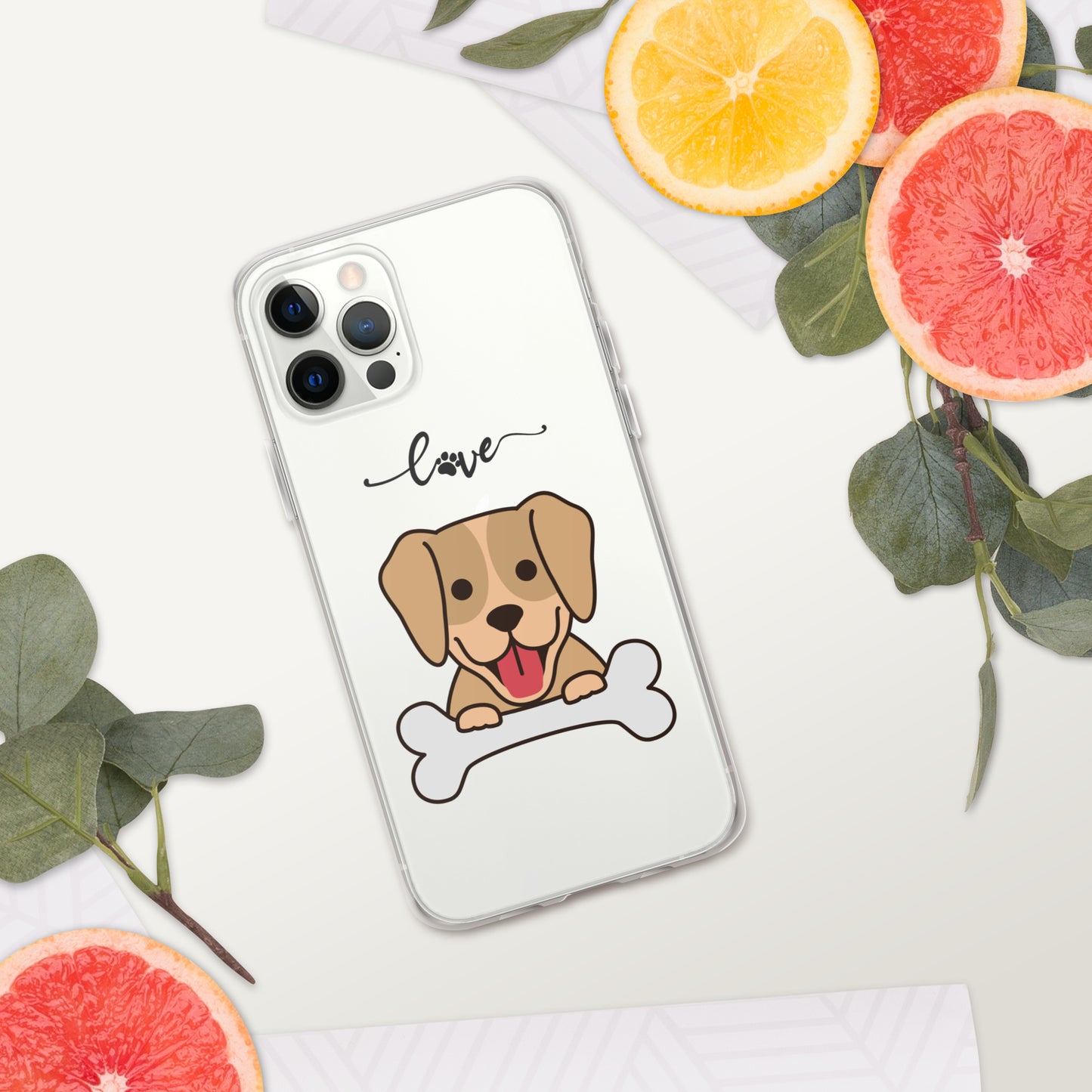 Dog Lover Clear Case for iPhone®