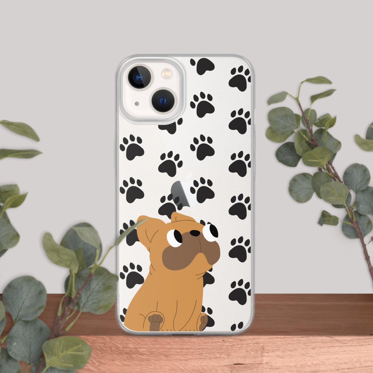 Puppy Dog Clear Case for iPhone®