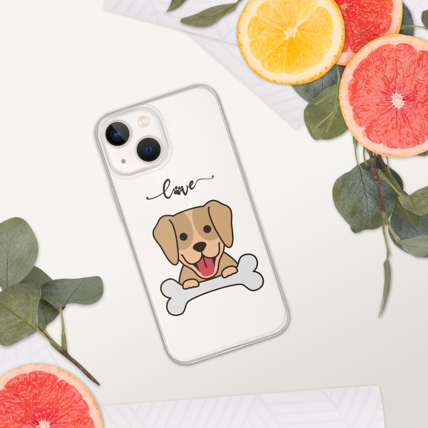 Dog Lover Clear Case for iPhone®