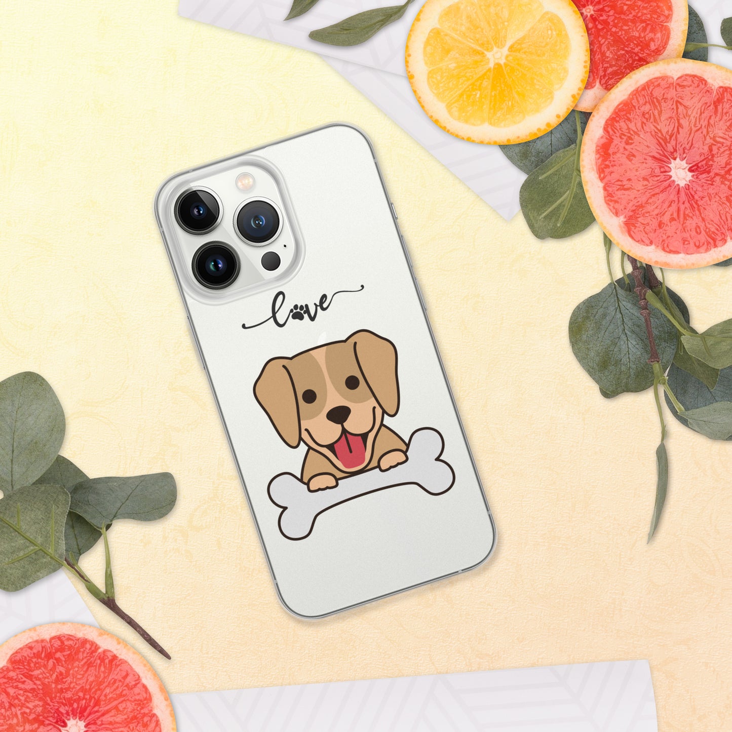 Dog Lover Clear Case for iPhone®