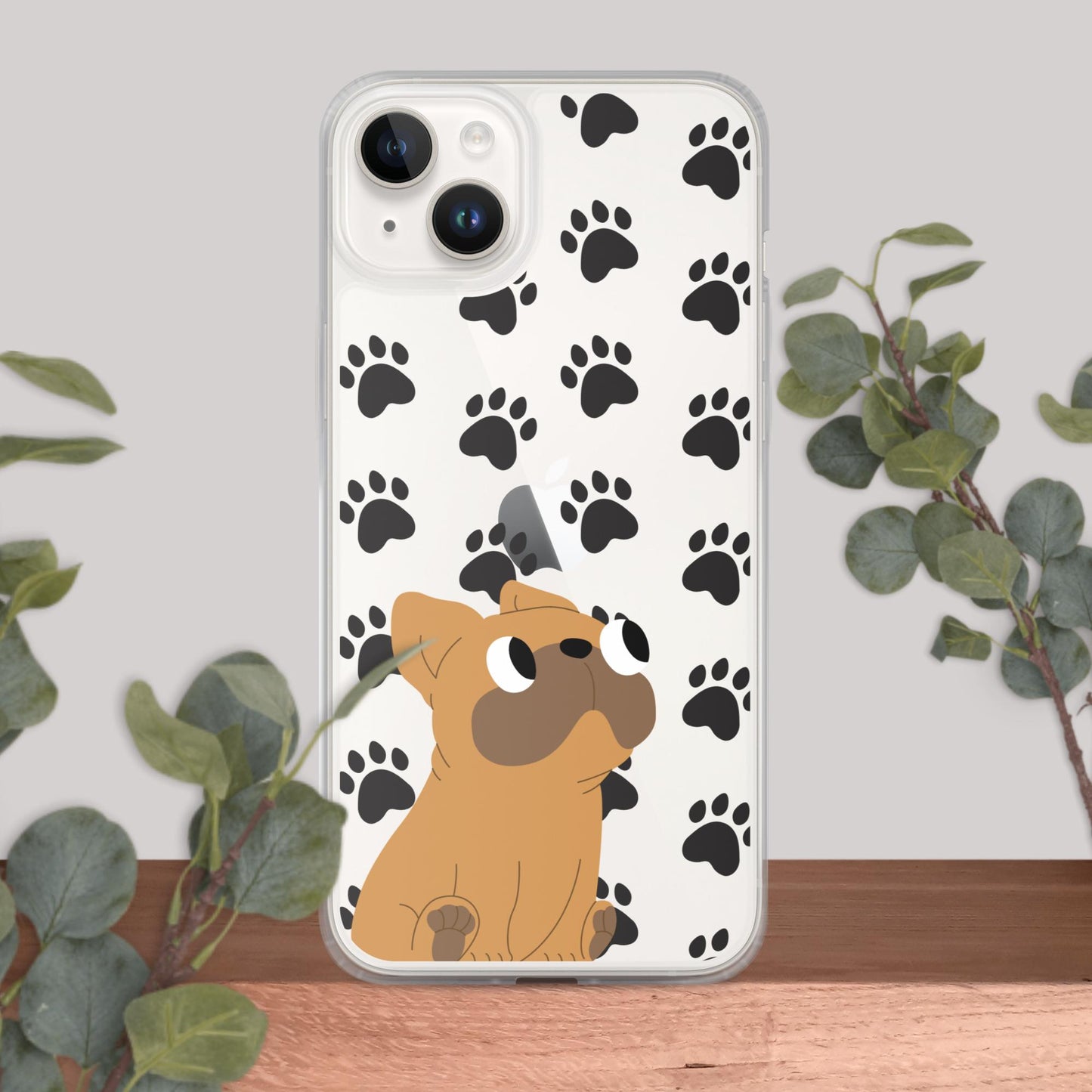 Puppy Dog Clear Case for iPhone®