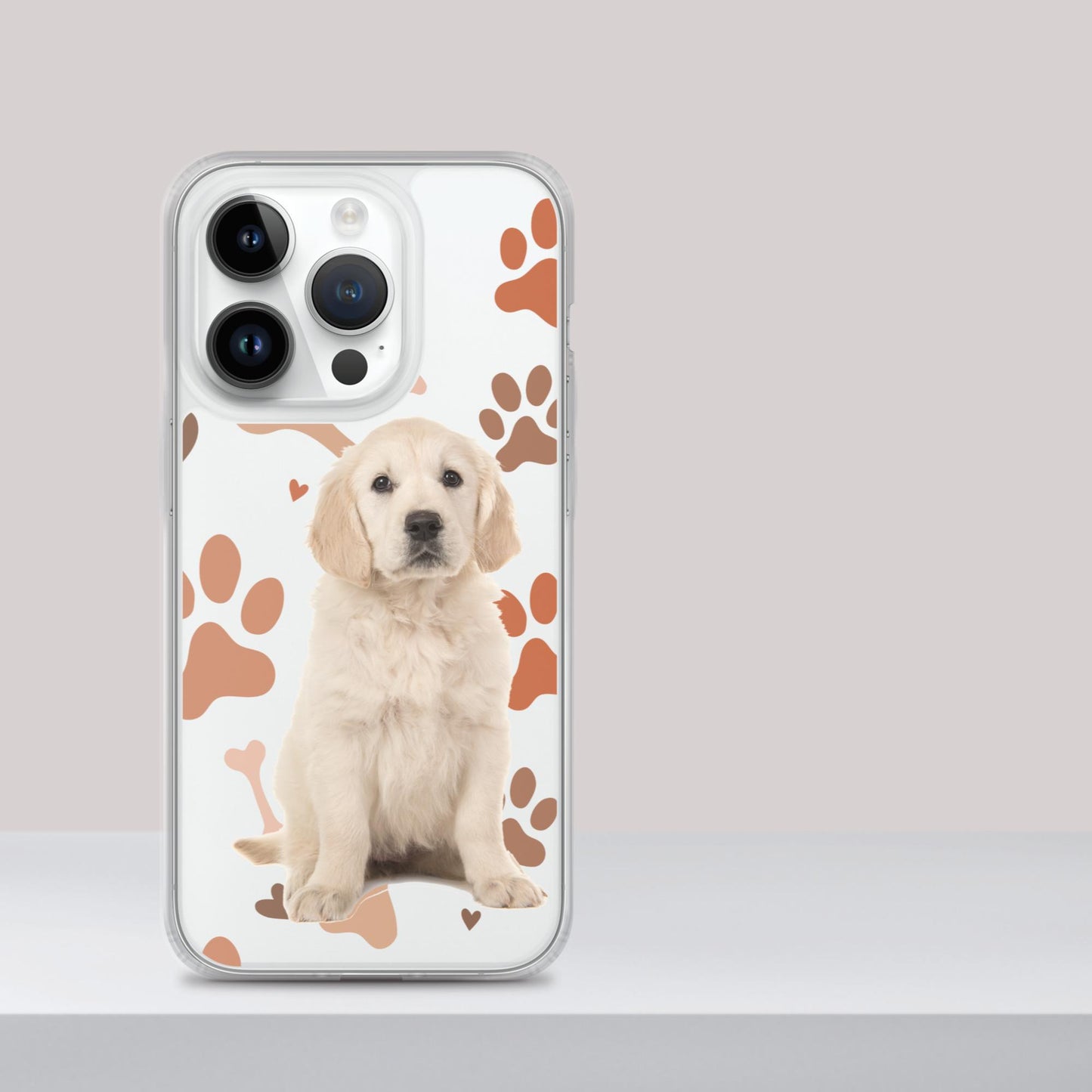 Golden Retriever Dog Clear Case for iPhone®