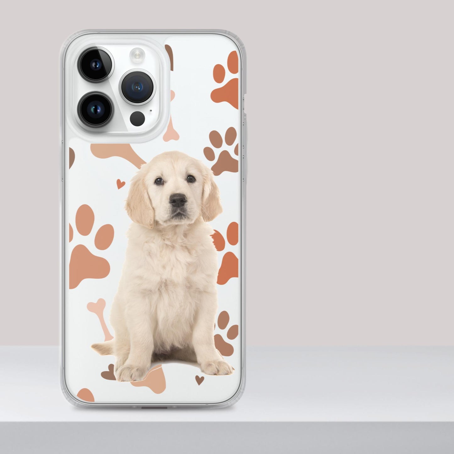 Golden Retriever Dog Clear Case for iPhone®