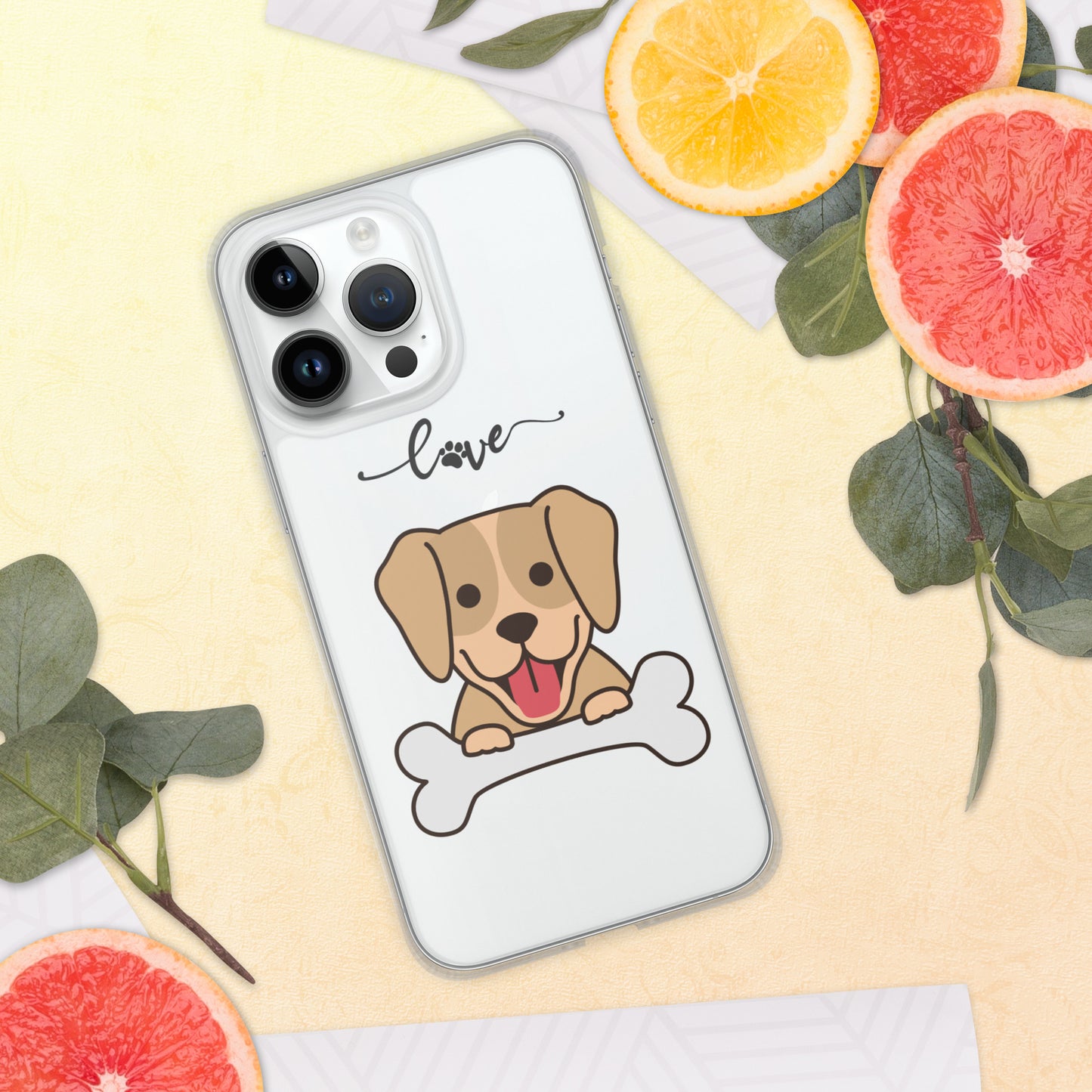 Dog Lover Clear Case for iPhone®