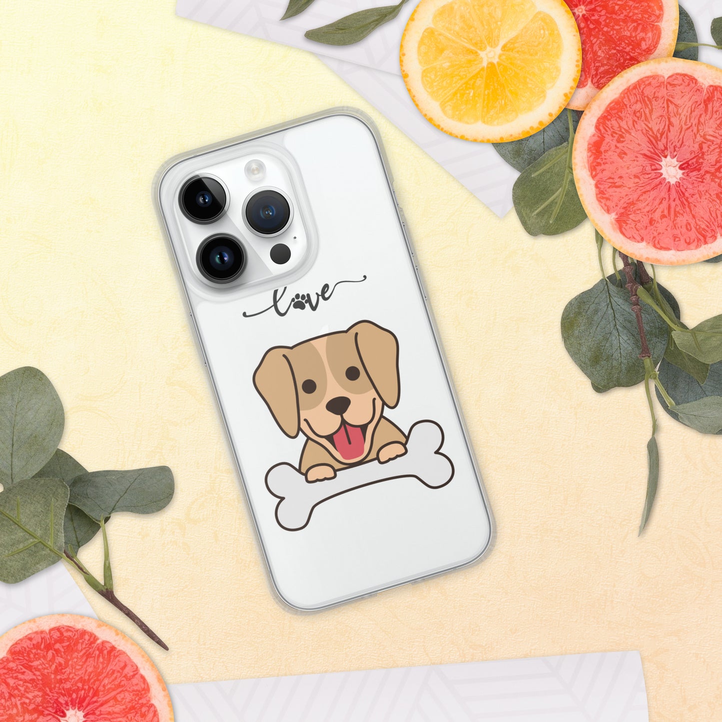 Dog Lover Clear Case for iPhone®