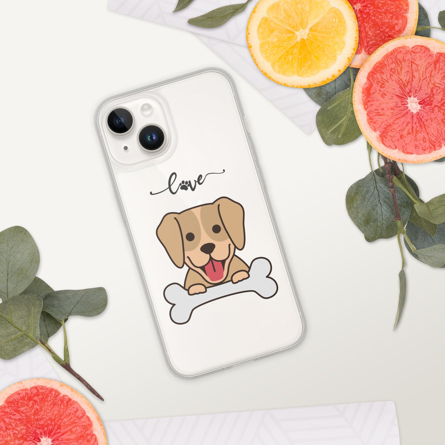 Dog Lover Clear Case for iPhone®