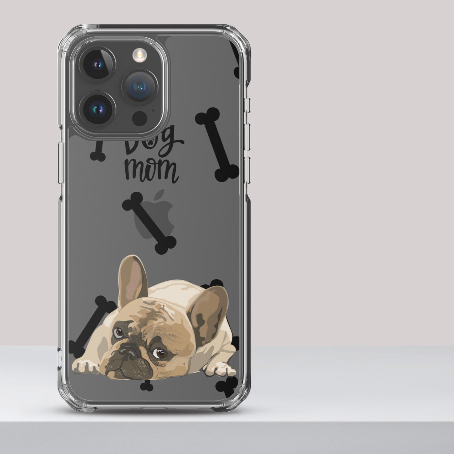 Dog Mom, Perfect Mom Gift, Clear Case for iPhone®