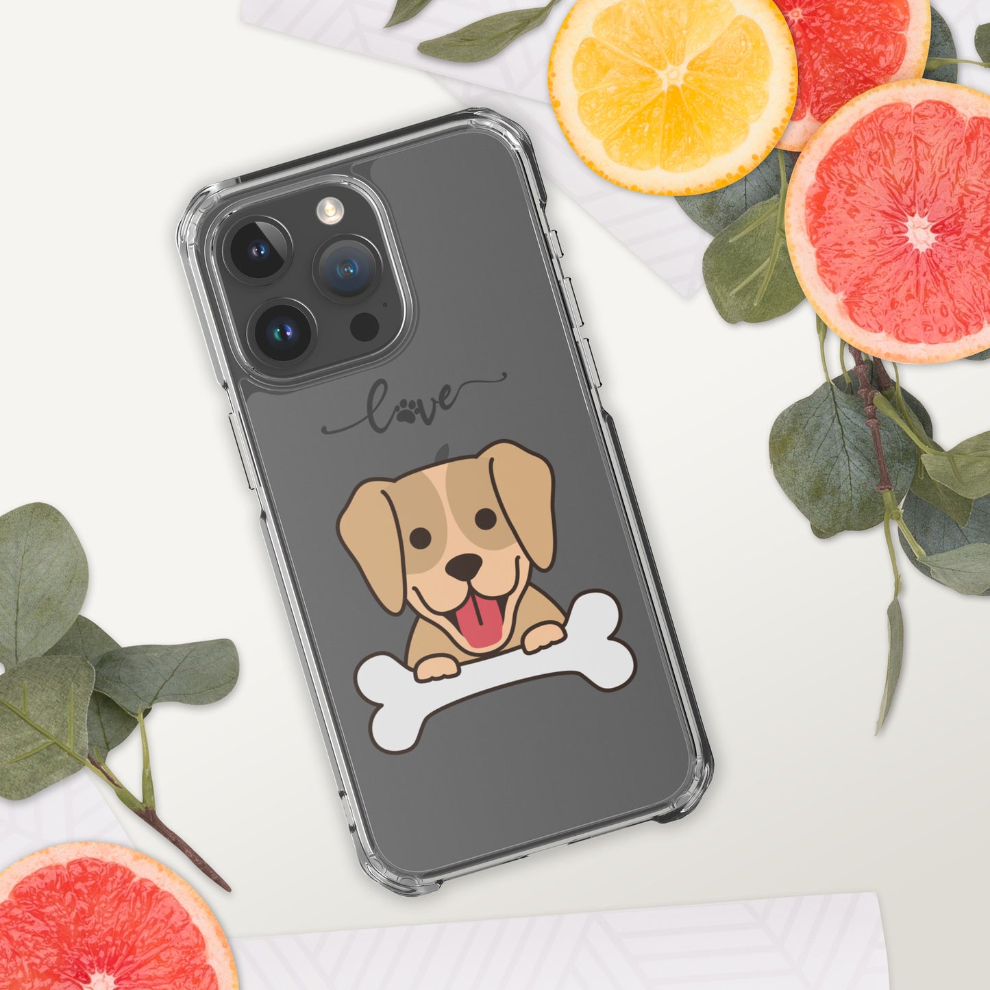 Dog Lover Clear Case for iPhone®