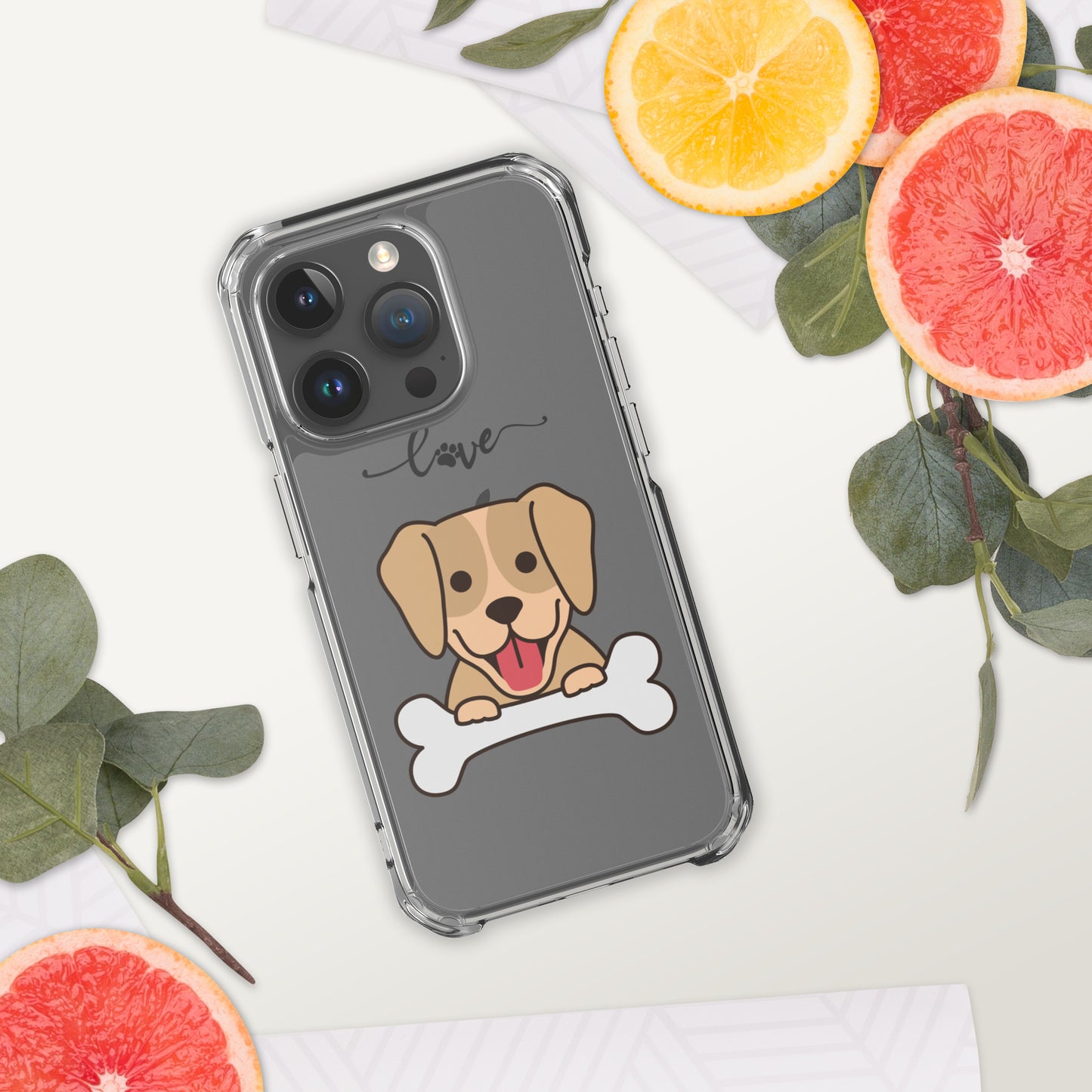 Dog Lover Clear Case for iPhone®