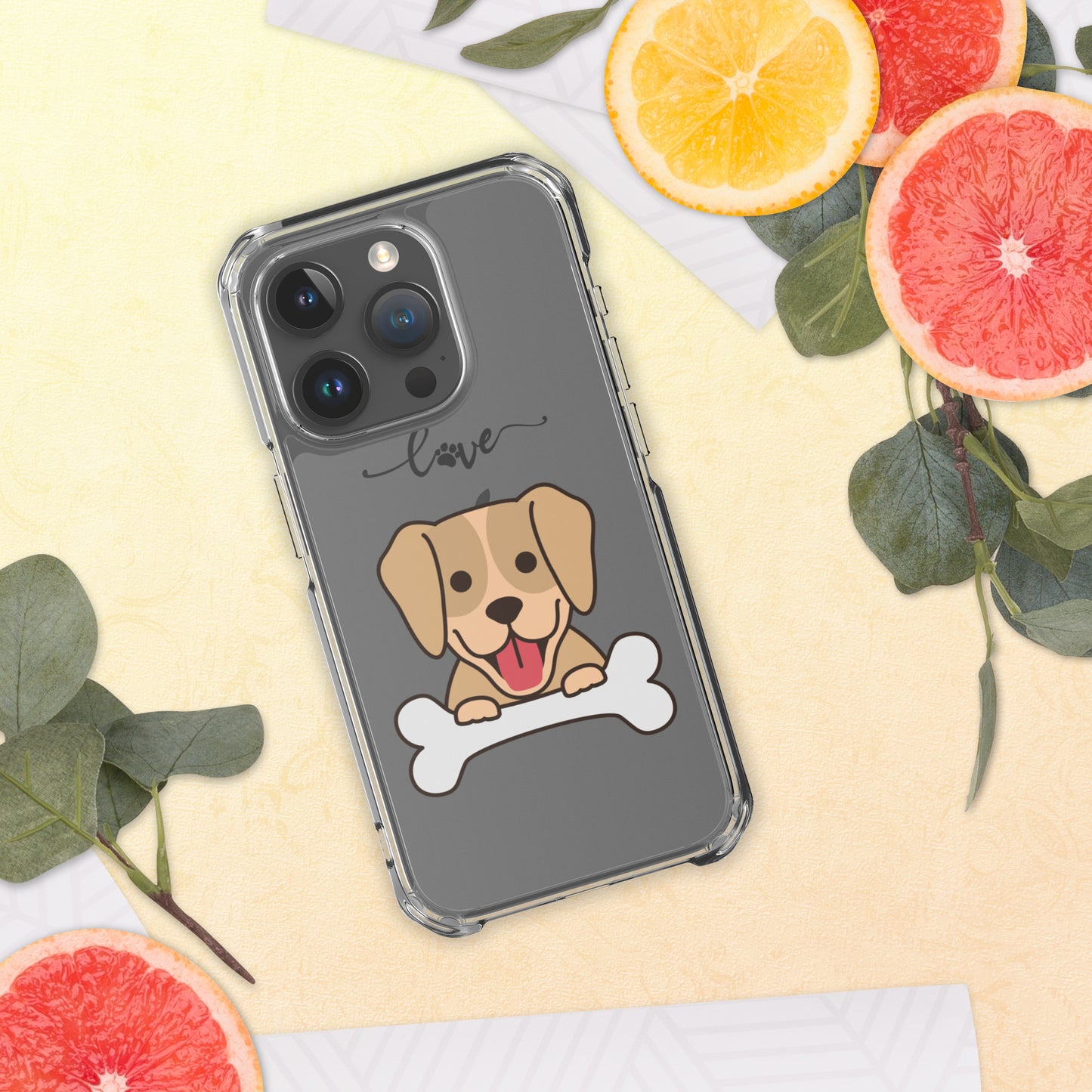 Dog Lover Clear Case for iPhone®