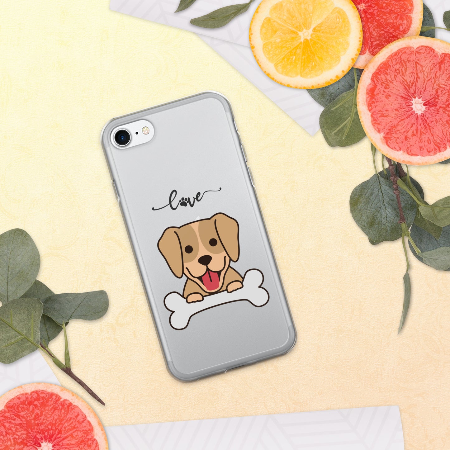 Dog Lover Clear Case for iPhone®