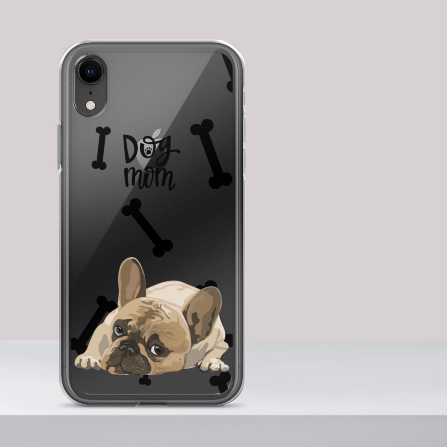 Dog Mom, Perfect Mom Gift, Clear Case for iPhone®