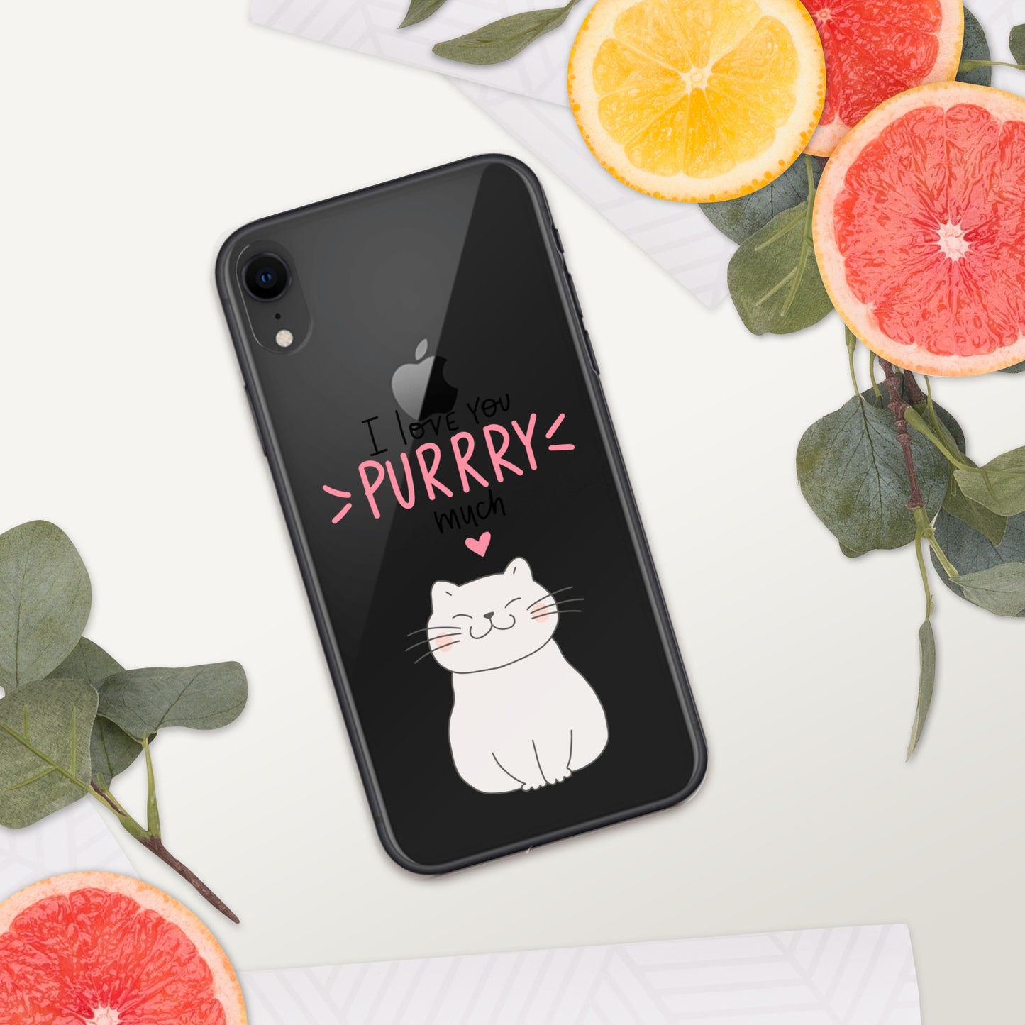 Funny, Cute Cat Clear Case for iPhone®, Perfect Gifts for Cat Lovers