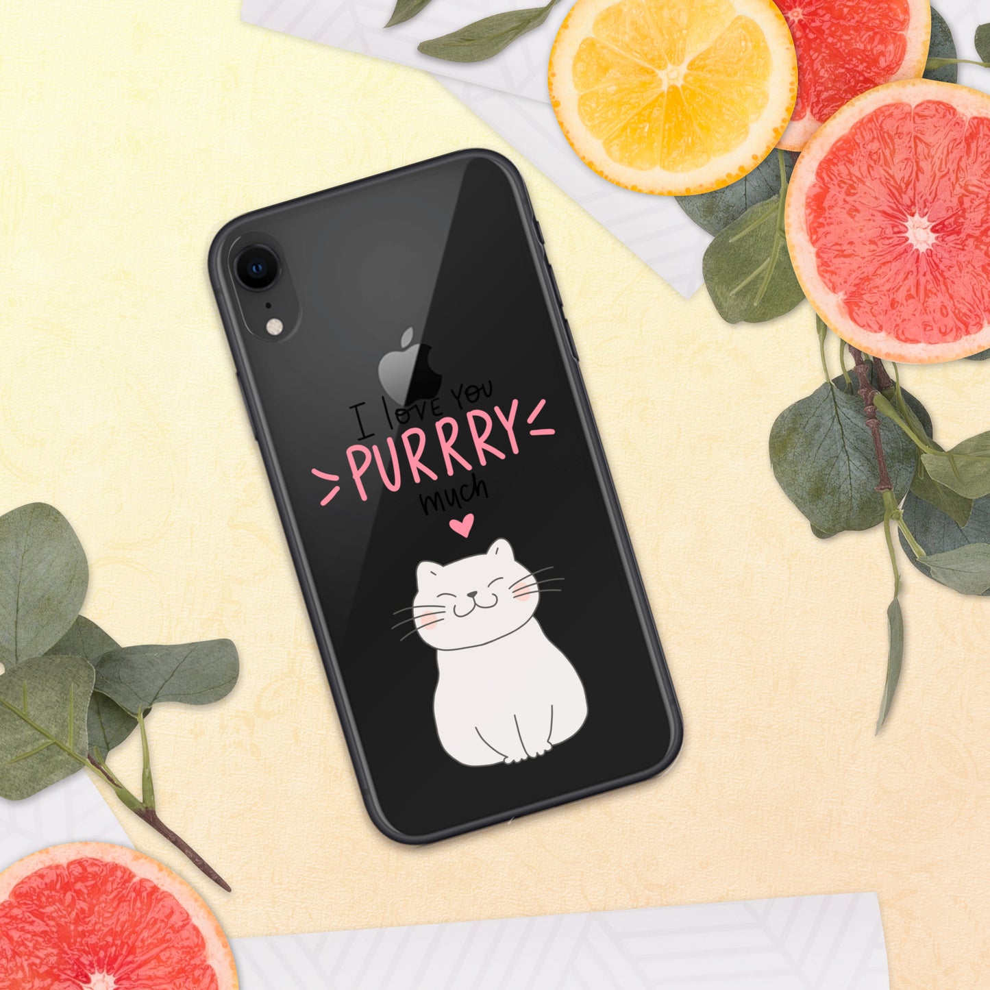 Funny, Cute Cat Clear Case for iPhone®, Perfect Gifts for Cat Lovers