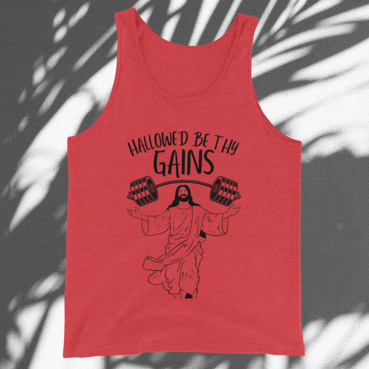 Hallowed Be Thy Gains Tank Top
