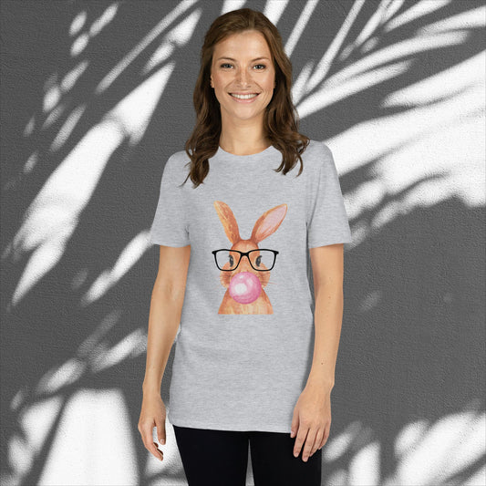 Bunny Chewing Gum Short-Sleeve T-Shirt